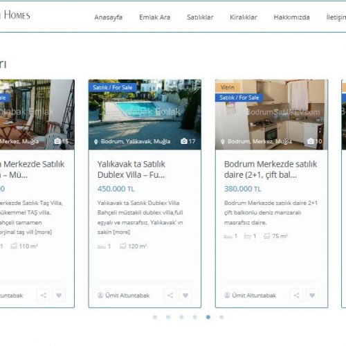 MyBodrumHomes.com yenilendi.
