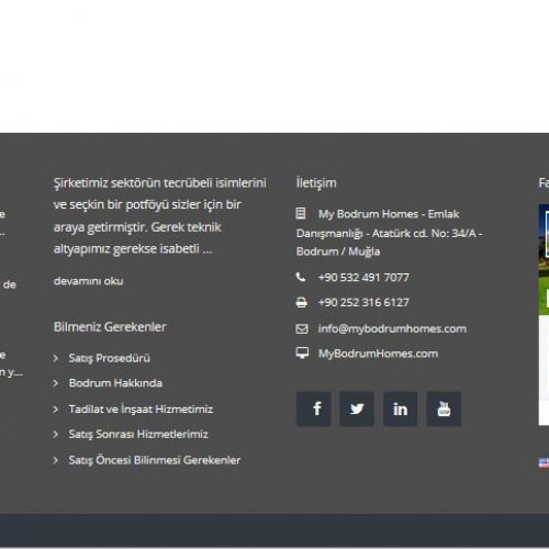 MyBodrumHomes.com yenilendi.
