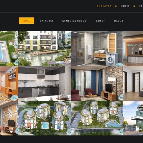 Parkfortuna.com Park Fortuna Evleri websitesi tamamlandı