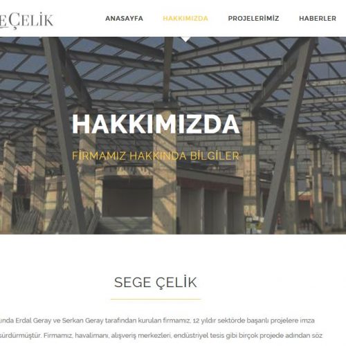 Segecelik.com.tr websitesi yayına girdi