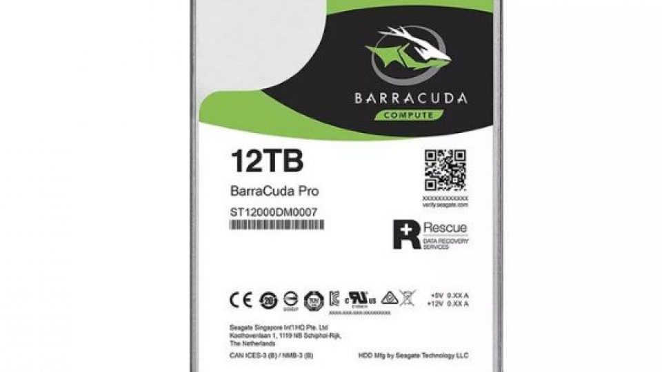 Seagate’ten 12TB’lık sabit disk