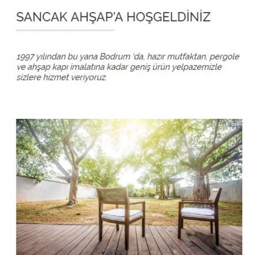 SancakAhsapBodrum.com websitesi yenilendi