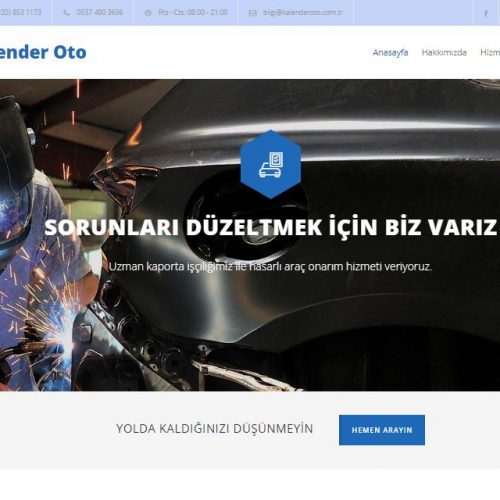 Kalenderoto.com.tr yayına girdi.